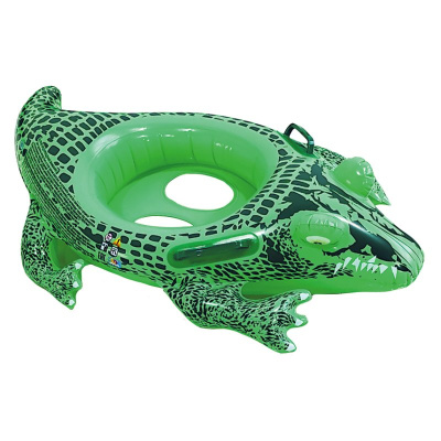 Круг надувной для плавания с ручками Крокодил Play Market 91979